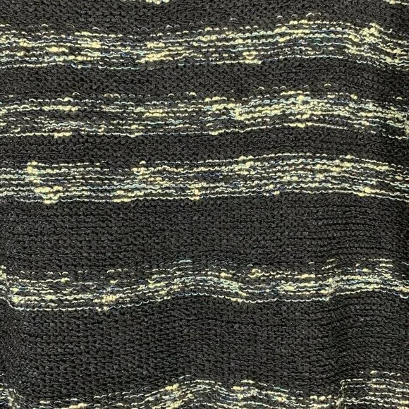 TALBOTS Women's Plus Size 1X Blue White Striped Knit Sweater Top - Picture 3 of 5